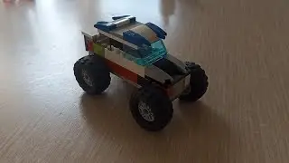 Lego машинка ДЖИП для бездорожья ( простое создание) - Red Block