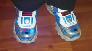 Danyals new R2D2 sketcher shoes.