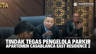 Dishub Diminta Tindak Tegas Pengelola Parkir Apartemen CER 2
