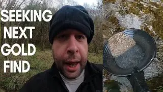 Winter Sampling in search of the next placer gold Deposit - Part 1