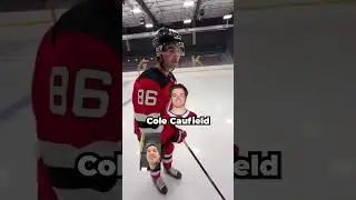Skating a lap with Jack Hughes of the New Jersey Devils