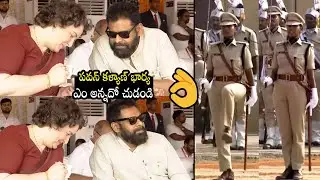 Cute Video Of Pawan Kalyan With His Wife Anna Lezhneva At Republic Day Celebrations | Always Filmy