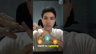 Demorei anos para entender quando usar rede bicoin, lightning ou liquid.#bitcoin #dinheiro #rede