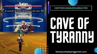 Craftopia Seamless World - Cave Of Tyranny Location | Satyr | Secret Book Of Pet Fighting