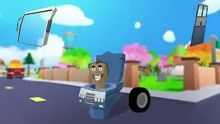 Jack Is combining Bus and Skibidi Toilet - Dude Theft Wars Exe - Abequ Gaming