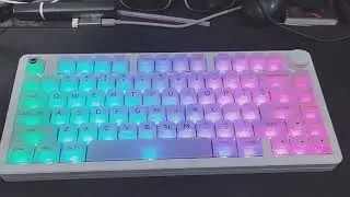 XVX Frost Translucent Keycaps Cherry Profile Keycap Full Set Double-shot