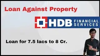 #Loan_against_property #HDBFS_Mortgage_loan HDB property loan documentation ROI and  FC charge.