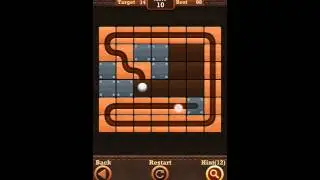 Roll the Ball: slide puzzle 2 - Basic A Level 20 walkthrough