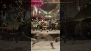 Baraka and Sonya are a perfect match 45% mid screen 1 bar combo | Mortal Kombat  #baraka #sonya #MK1