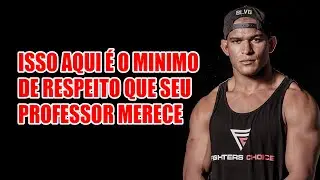 Isso aqui &eacute; o m&iacute;nimo de respeito que voc&ecirc; precisa ter com seu professor