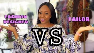 TAILOR VS FASHION DESIGNER | DIFFERENCE BETWEEN A TAILOR AND A FASHION DESIGNER