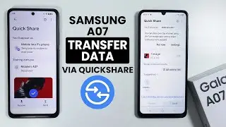 How to Use Quick Share on Samsung A07 - Enable Quick Share