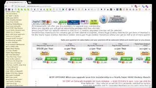 How to upgrade your membership on donkeymails.com