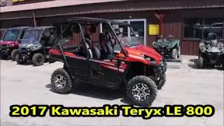 2017 Kawasaki Teryx LE 800