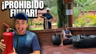 Todo el d&iacute;a apag&aacute;ndole los cigarros a mi mama
