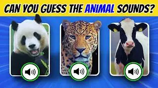 Guess the Animal Sound! 🦁 Only a Genius Can Identify All 20 Animals!