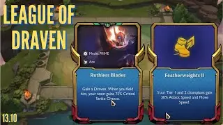 The league of Draven is here and we only getting strikes | tft set 8.5 ranked |
