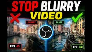 How to fix blurry text in OBS?? | Poor video quality? PROBLEM SOLVED!!