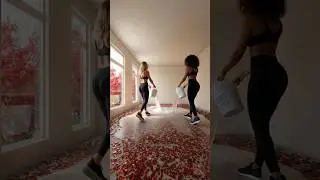 They turned broken red glass into a beautiful Epoxu Floor! 🤩