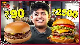 ₹90 vs ₹2500 Burger 🔥| Japan Series - Irfan's View