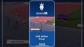 Maduwantha Bogoda competed in the Men&rsquo;s U18 400m Final