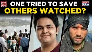 Noida Techie Drowns: Delivery Boy Tries to Save Him as Officials Watch | Top News | ET Now