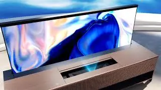 First rollable laser tv in the world