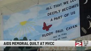 AIDS Memorial Quilt on Display in Utica
