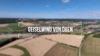 Geiselwind von oben: Die Marktgemeinde mit ihren 15 Ortsteilen