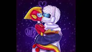 8-Bit x Max Kiss :3 (Brawl Stars Ship)