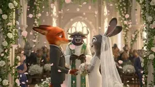 Nick Marries Judy | Love Story |  Zootopia 2 | Fan Animation
