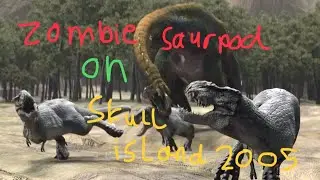 Infected sauropod in skull island (Sticknodes animation) primal vs peter Jackson&rsquo;s King Kong 