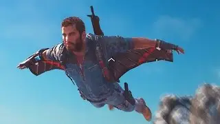 Just Cause 3 - All Insula Dracon Wingsuit Challanges 5 Gear