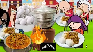 இட்லியும் குடல் குழம்பும் எங்க அம்மா கை பக்குவம் அப்படியே இருக்கு #chinnaponnu #owner #idli