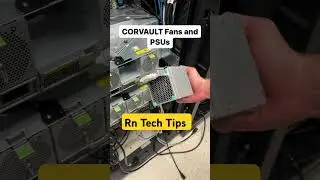 Server Room Fans and Psus #shorts #rntechtips #server #windows #networkinghardware