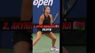 Top 5 Tennis Players with highest earnings in 2025 || #richestplayers #tennis #tennisplayer #shorts