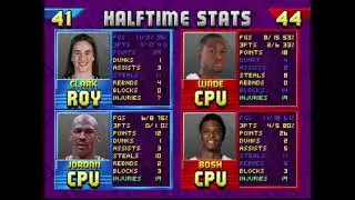 NBA JAM 50 GAMEPLAY AS MICHAEL JORDAN AND CAITLIN CLARK
