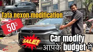 ✅Tata nexon 2024 facelift modification at low price||nexon king || 50% discount || nexon base to top