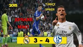 Real Madrid 3-4 Schalke 04 | Türkçe Spiker - 2015 Şampiyonlar Ligi