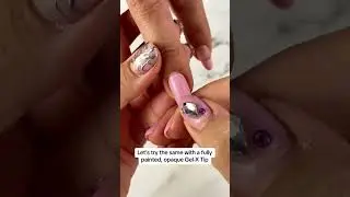 Can you pre-paint your nails tips? 😳 #shorts