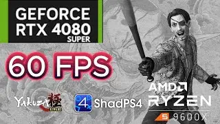 Shadps4 ~ PS4 Emulator ~Yakuza Kiwami on Ryzen 5 9600x + Rtx 4080 S | 60FPS Gameplay |