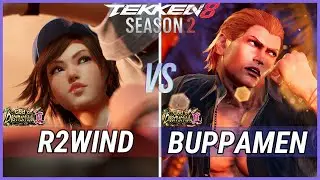 T8 ⚡BUPPAMEN (Steve) vs R2WIND (Asuka) ⚡ Tekken 8 High Level Gameplay