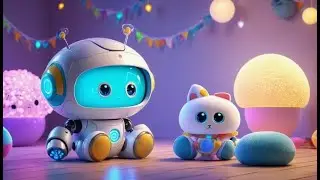 O bebê robô esqueceu seu bip de boa noite 🤖 | Canções Infantis e Rimas para Crianças