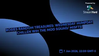 ROSIES RANDOM TREASURES: WEDNESDAY HUMPDAY CHILLEN WIH THE MOD SQUAD/ MISFTS!