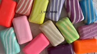 Asmr cutting dry soap/soap carving/relax video/резка сухого мыла