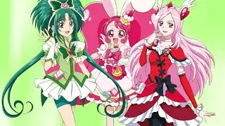 Cure Mint, Cure Whip, and Cure Passion Trio Transformation