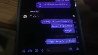 Remove an accidentally sent message on facebook messenger app for android.  Click on message, Remove
