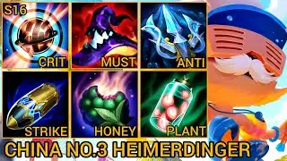 Country 3 Heimerdinger 12/1/11 LP 4433 MVP - China Server Wild Rift High Elo Tier Builds & Runes