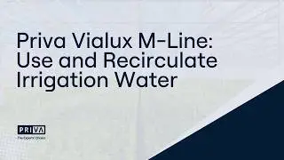 Priva Vialux M-Line | Использование и рециркуляция воды для полива