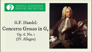 The Handel Project: Concerto Grosso Op. 6, No. 1 (IV. Allegro)